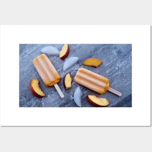 A Summertime Treat, Peach Fruit Bars Posters and Art